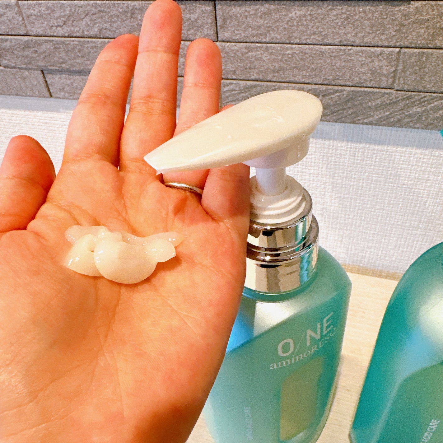 ワン アミノレスキューモイストシャンプー/トリートメント/アミノレスキュー/市販シャンプーを使ったクチコミ(4枚目)