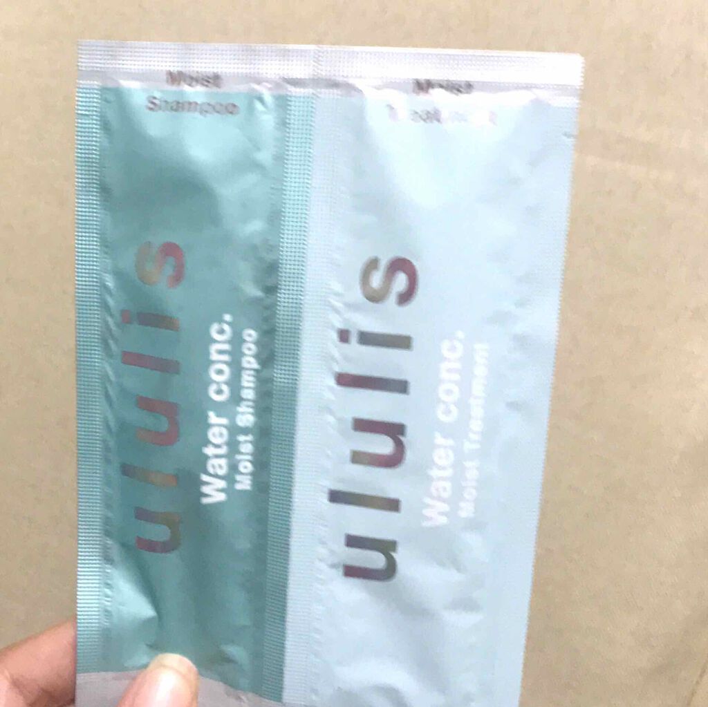 ウォーターコンク モイストシャンプー/ヘアトリートメント/ululis/市販シャンプーを使ったクチコミ（1枚目）
