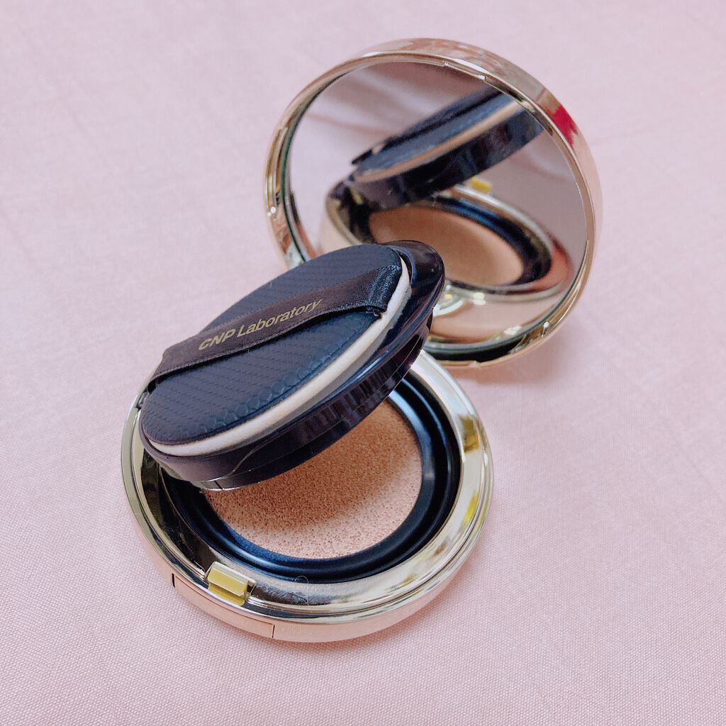 プロポリスアンプルインクッション #21ライトベージュ/CNP Laboratory/クッションファンデーションを使ったクチコミ（2枚目）