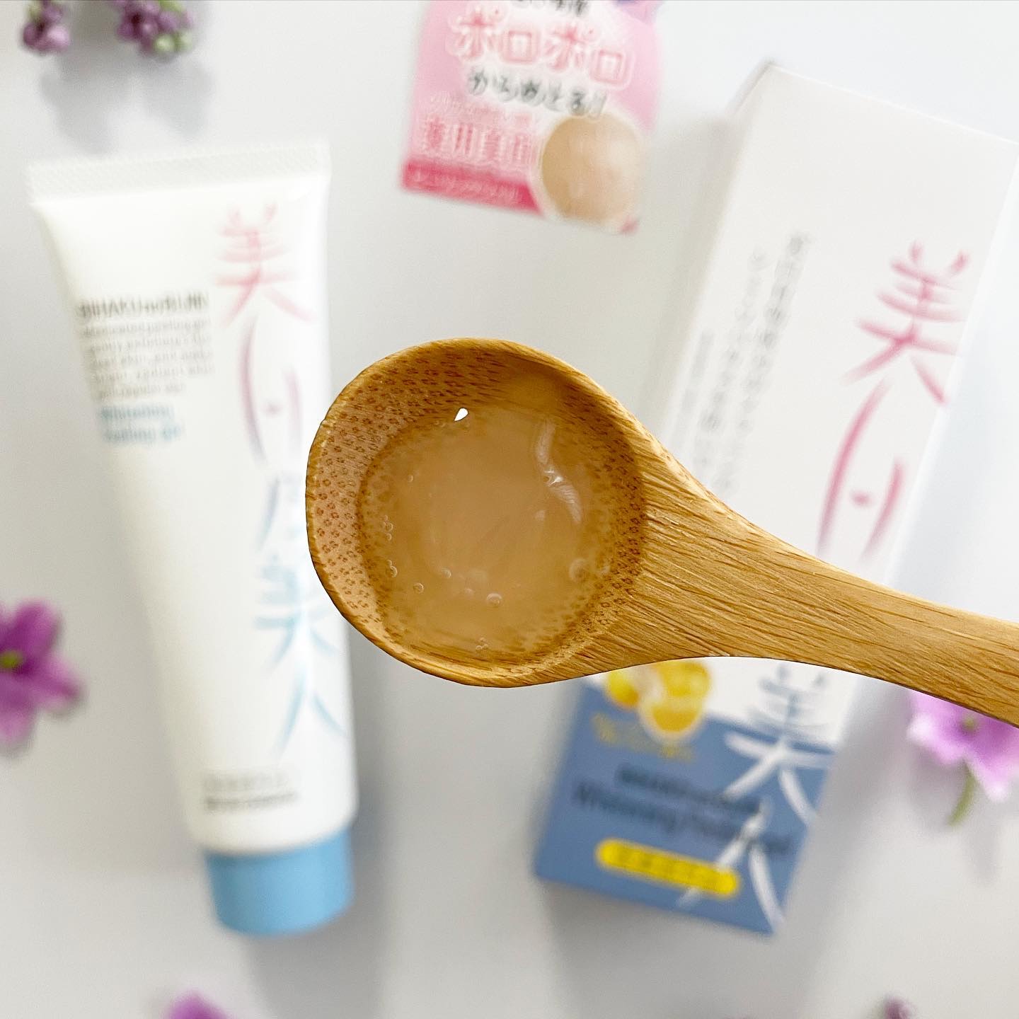 美白乃美人ピーリングジェル/ブレーンコスモス/ピーリングを使ったクチコミ（2枚目）