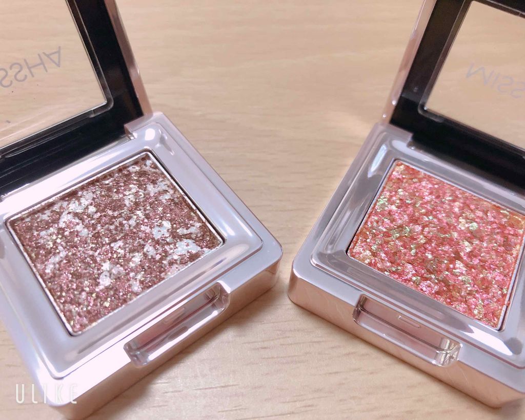 グリッタープリズム シャドウ/MISSHA/グリッターを使ったクチコミ(2枚目)