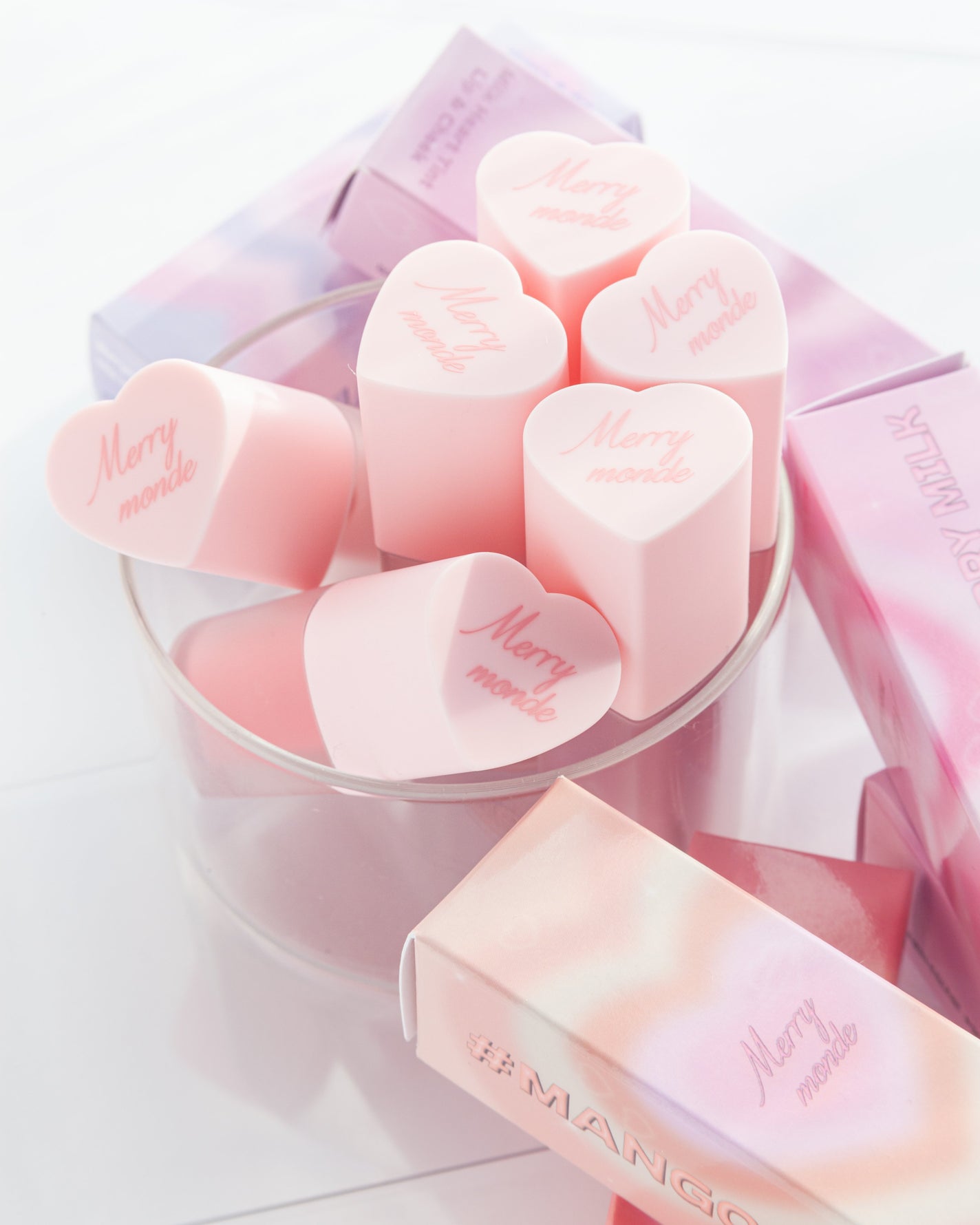 ミルクハートティントリップアンドチーク/Merrymonde/リップティントを使ったクチコミ(1枚目)