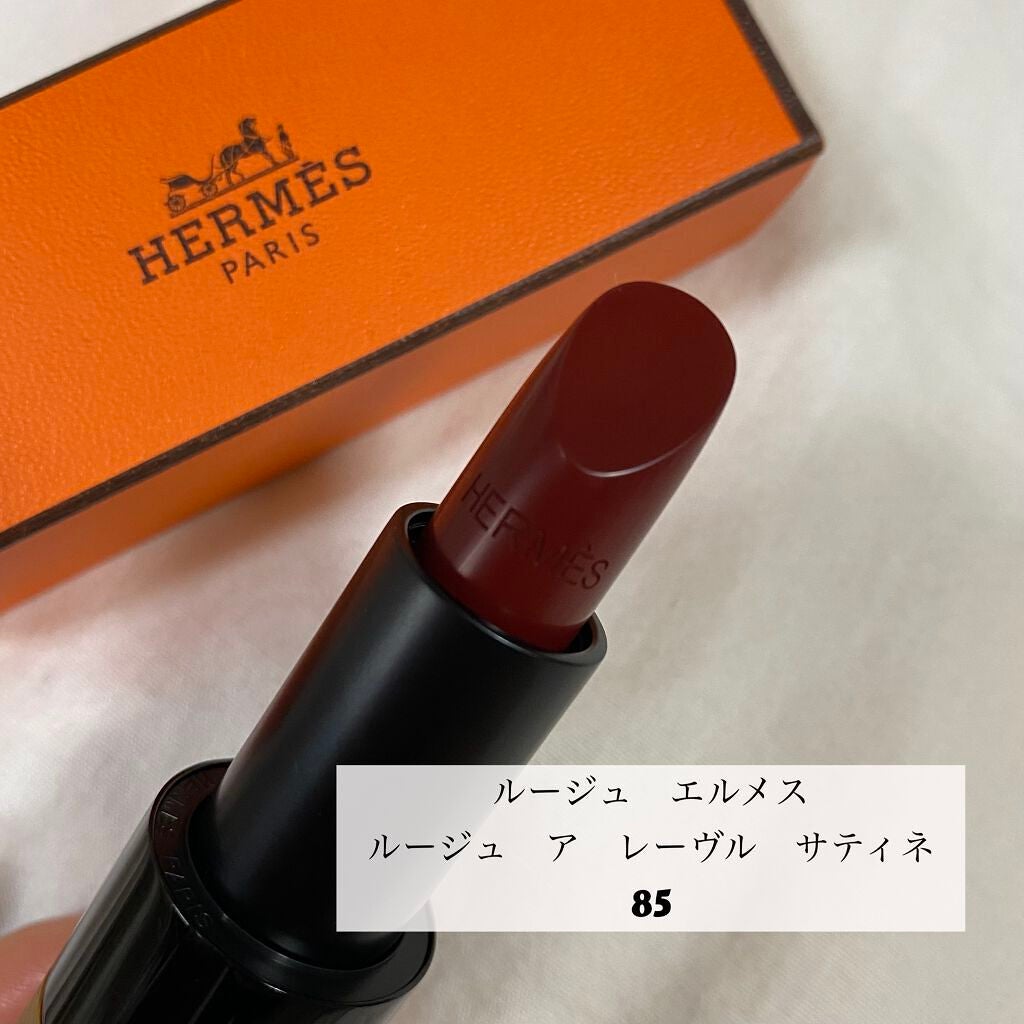 〈ルージュ・エルメス〉 ルージュ ア レーヴル サティネ/エルメス/口紅を使ったクチコミ(1枚目)