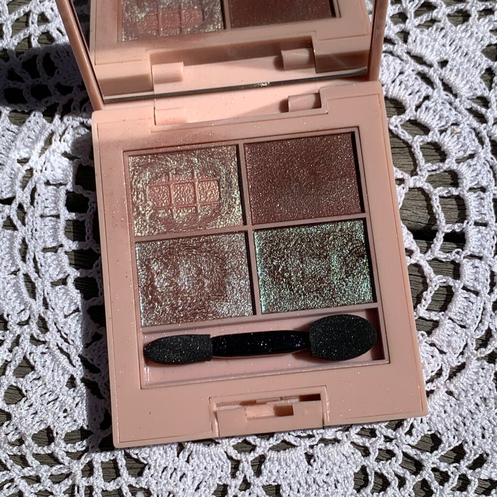 イロアソビ 4色アイパレット/iroasobi/アイシャドウパレットを使ったクチコミ(2枚目)