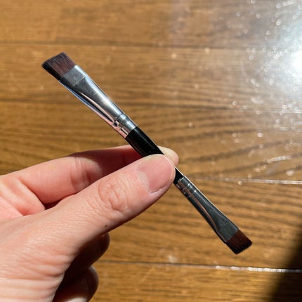 ダブルアイブロウブラシ/セリア/メイクブラシを使ったクチコミ(4枚目)