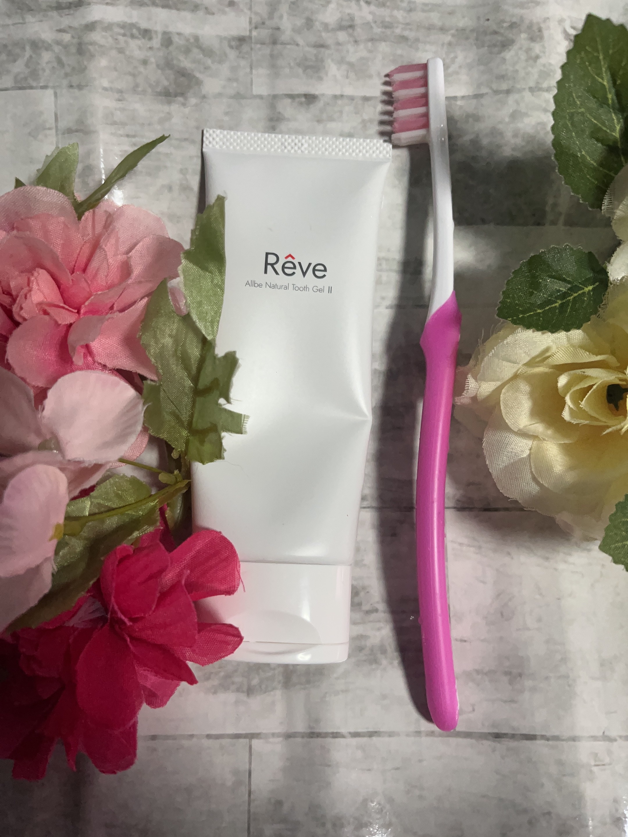 Reve Allbe Natural Tooth Gel /Allbe/歯磨き粉を使ったクチコミ（1枚目）