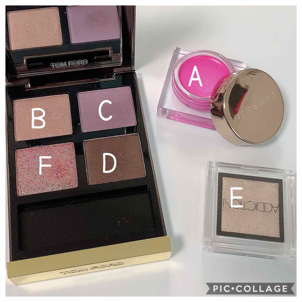 ルナソル グラムウィンク EX02 Luminous Pink/LUNASOL/ジェル・クリームアイシャドウを使ったクチコミ（3枚目）