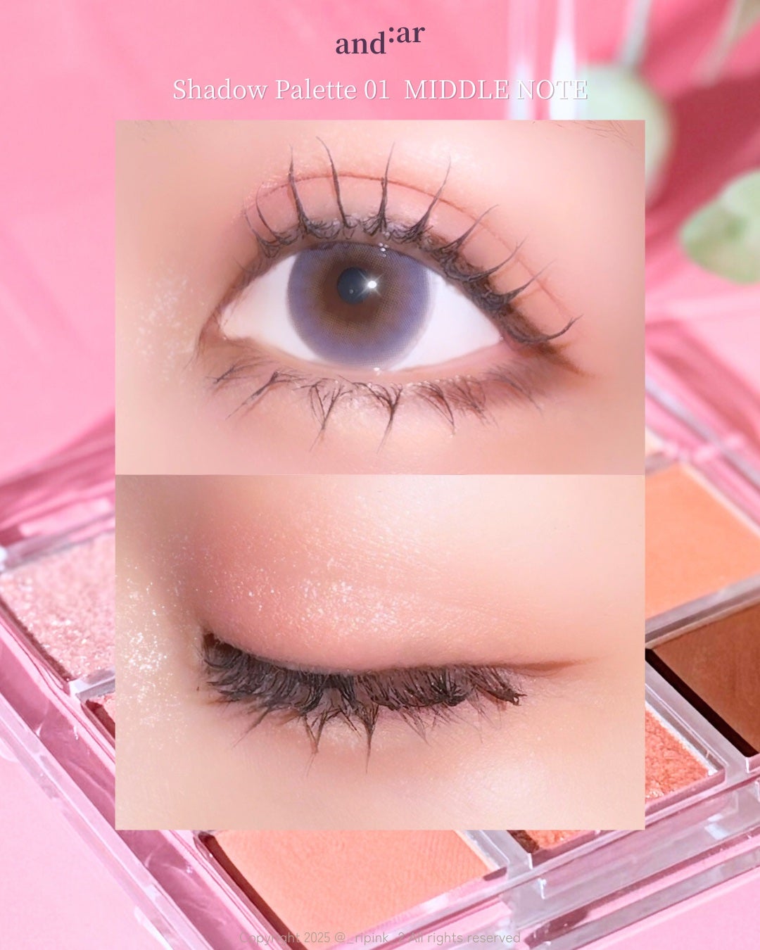 シャドウパレット/and:ar/アイシャドウパレットを使ったクチコミ(5枚目)