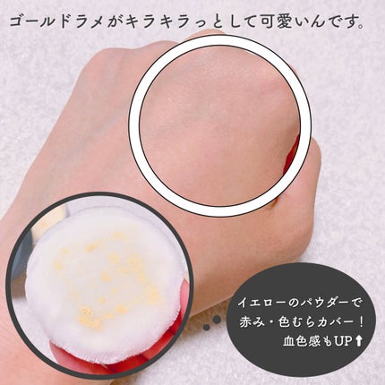 フィニッシングパウダー グロー/チャコット・コスメティクス/ルースパウダーを使ったクチコミ(3枚目)