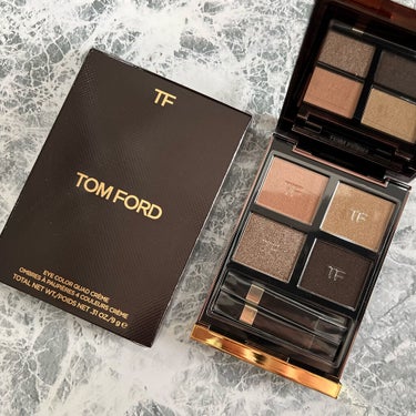 アイ カラー クォード C  35 ローズ トパーズ/TOM FORD BEAUTY/アイシャドウパレットを使ったクチコミ（3枚目）