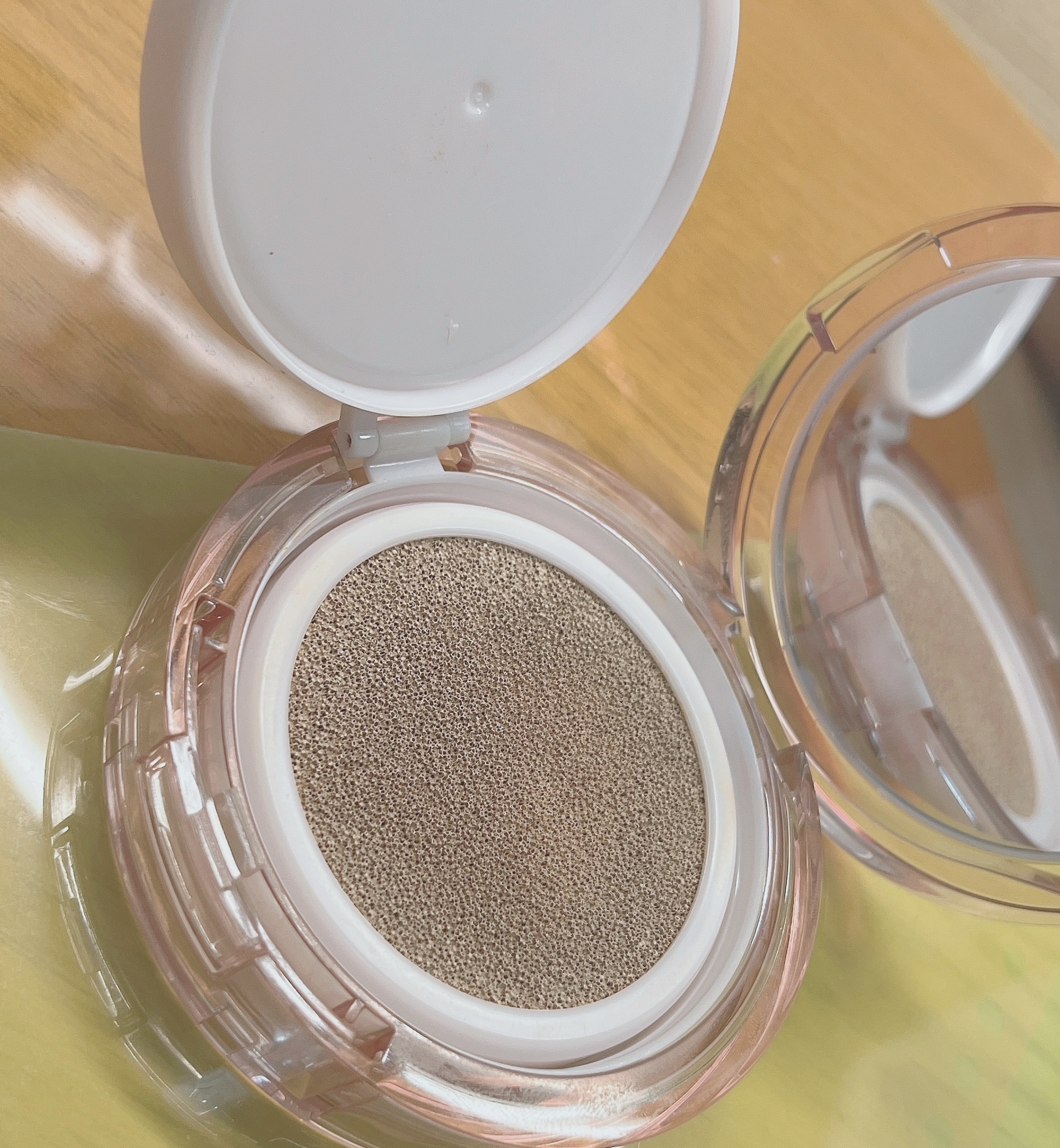 スキンケア ウォーターロッククッション　/A’pieu/クッションファンデーションを使ったクチコミ（2枚目）