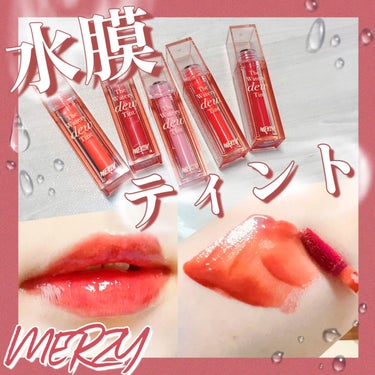 ザ ウォータリー デューティント/MERZY/口紅を使ったクチコミ（1枚目）