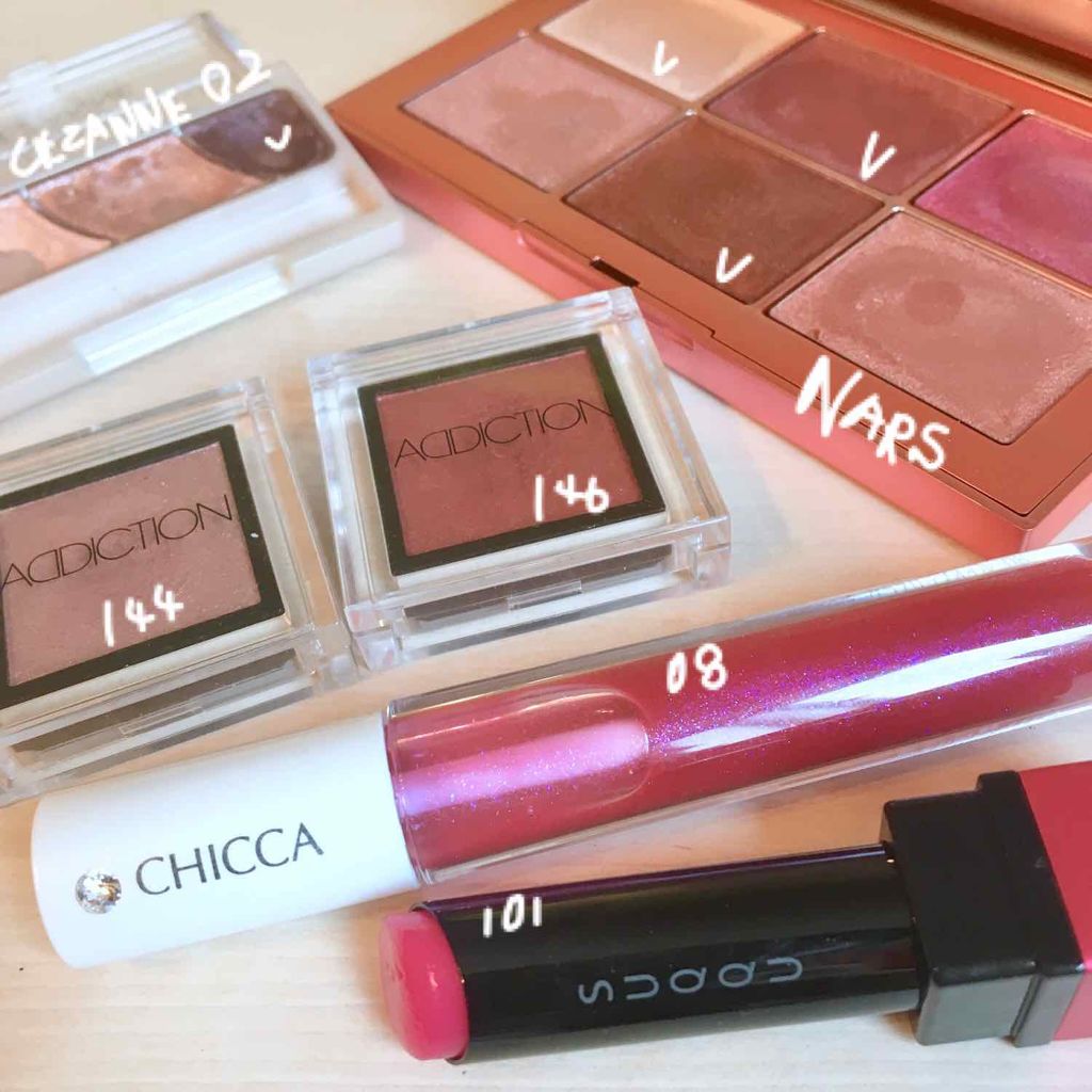 トーンアップアイシャドウ/CEZANNE/アイシャドウパレットを使ったクチコミ（1枚目）