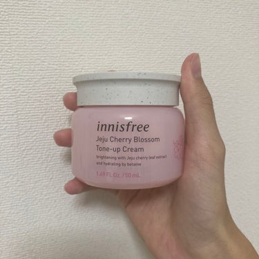 チェジュ チェリーブロッサム トーンアップクリーム/innisfree/化粧下地を使ったクチコミ（1枚目）