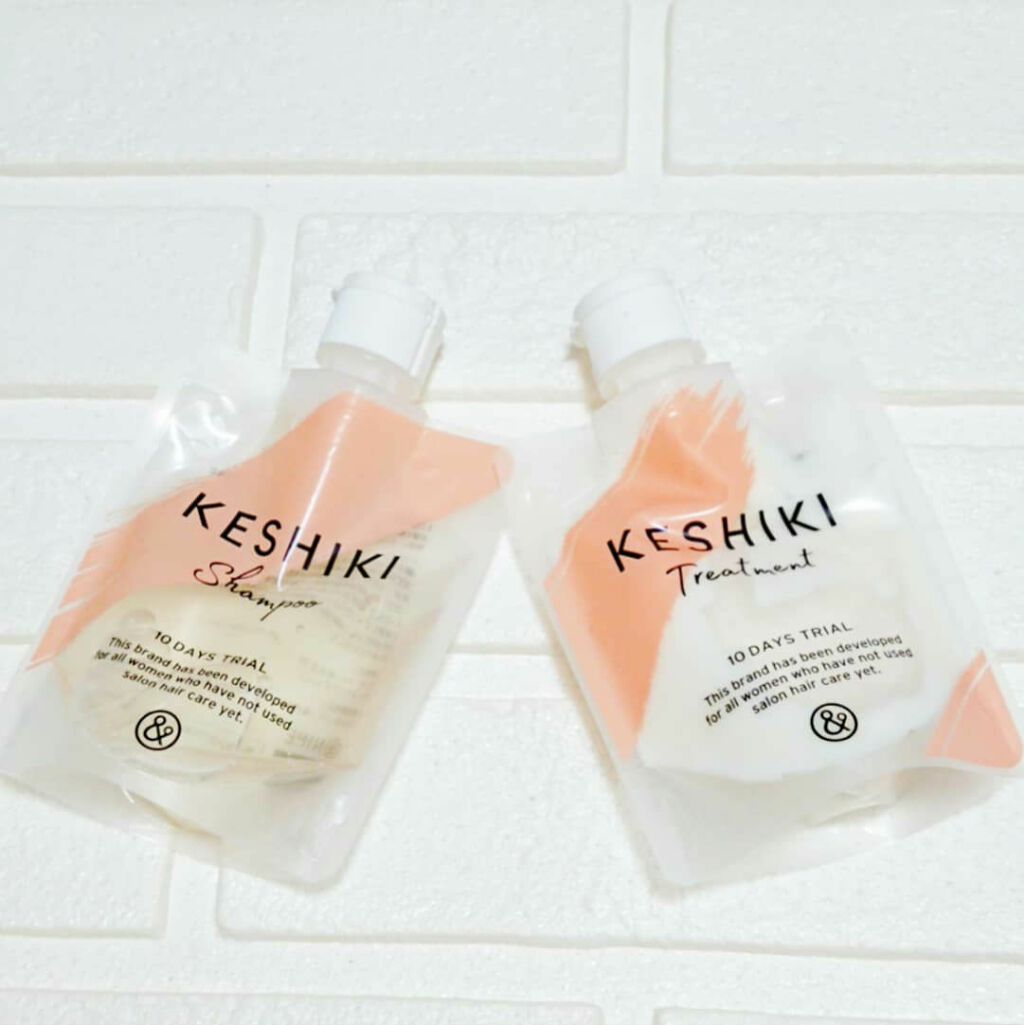 ケシキのはじまり（トライアルセット）/KESHIKI/トライアルキットを使ったクチコミ（1枚目）