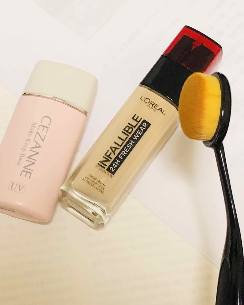 歯ブラシ型メイクブラシ/DAISO/メイクブラシを使ったクチコミ(2枚目)