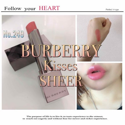 バーバリー キスシアー/Burberry Beauty/口紅を使ったクチコミ(1枚目)