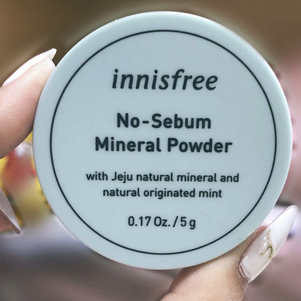 ノーセバム ミネラルパウダー/innisfree/ルースパウダーを使ったクチコミ（1枚目）