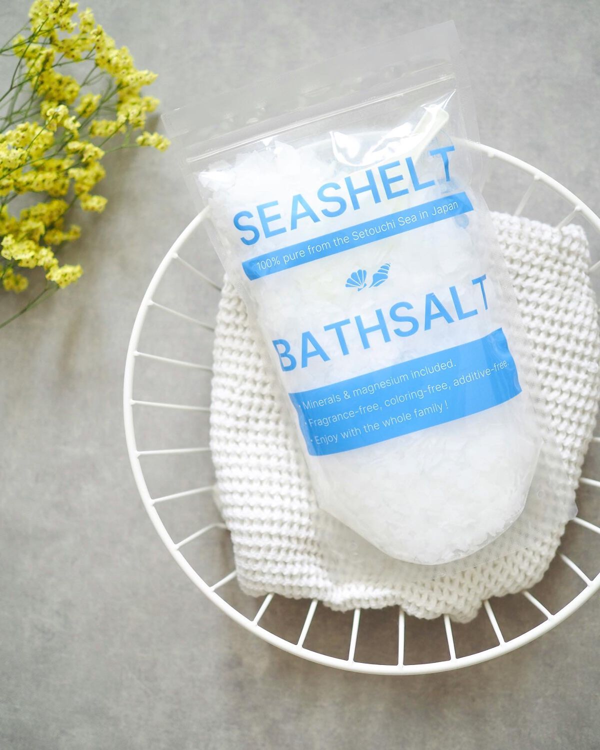 SEASHELT バスソルト/シーシェルト/その他を使ったクチコミ（1枚目）