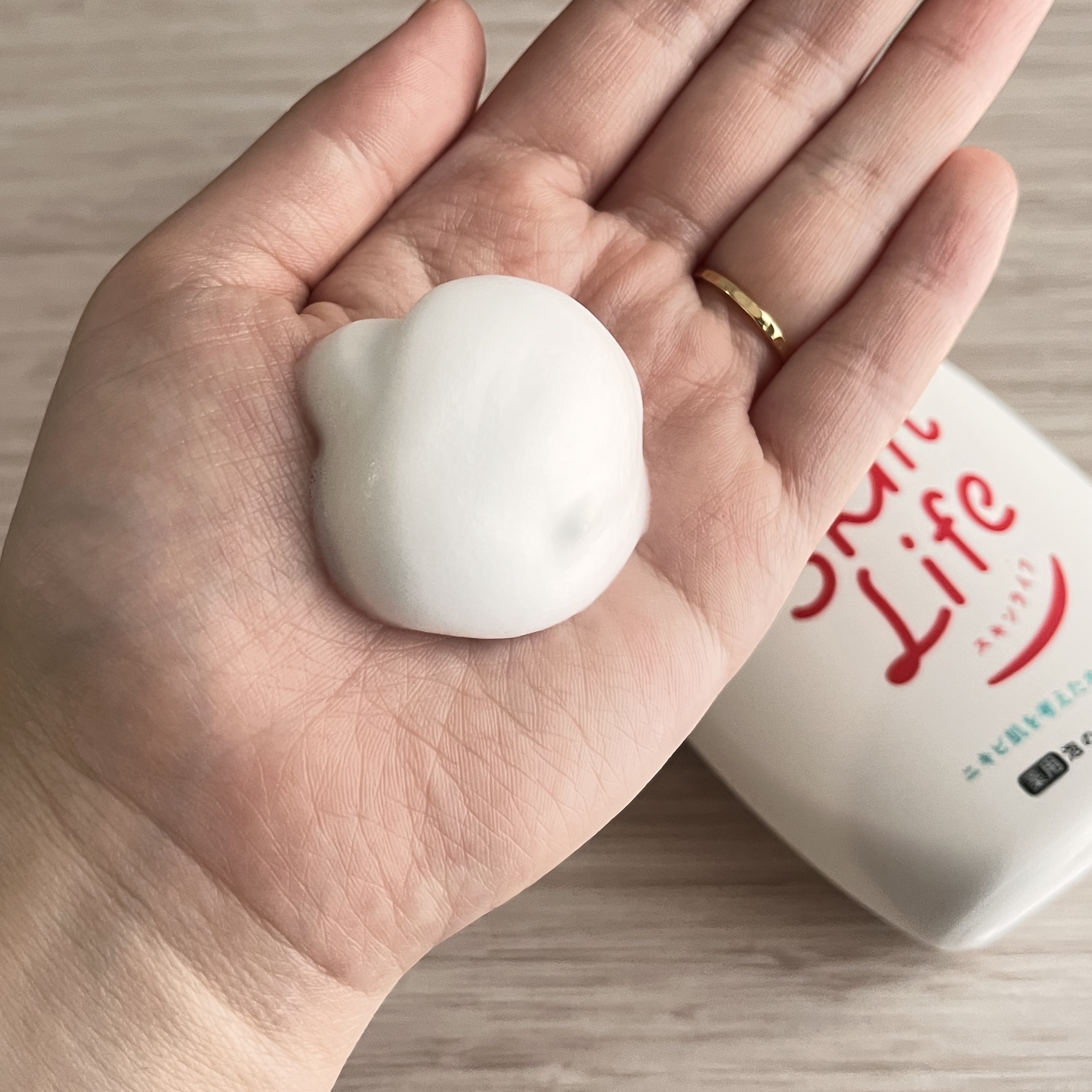 薬用泡のふんわり洗顔/スキンライフ/泡洗顔を使ったクチコミ（3枚目）