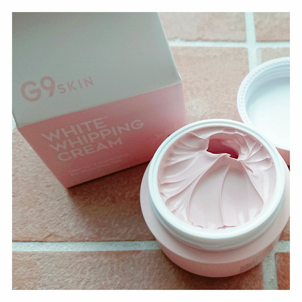 WHITE WHIPPING CREAM(ウユクリーム)/G9SKIN/化粧下地を使ったクチコミ（3枚目）