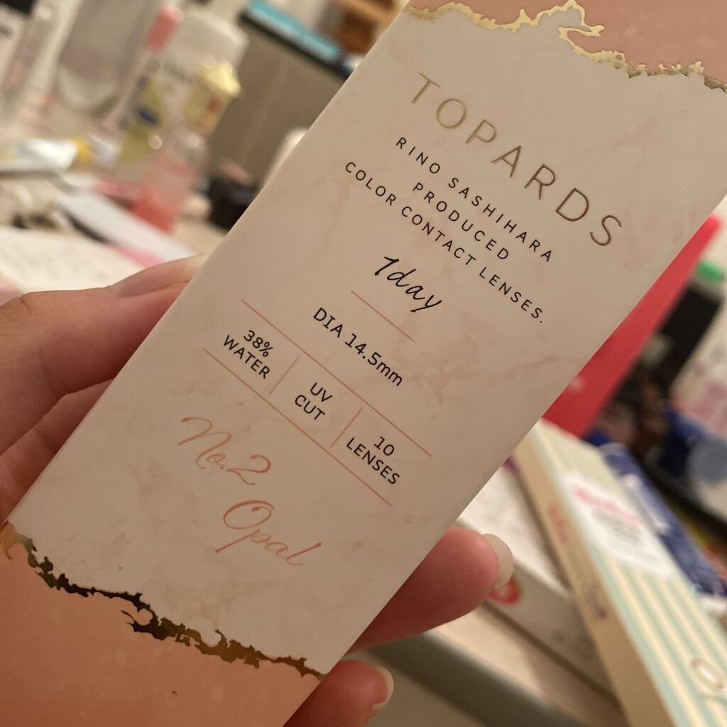 TOPARDS 1day/TOPARDS/ワンデー（１DAY）カラコンを使ったクチコミ（2枚目）