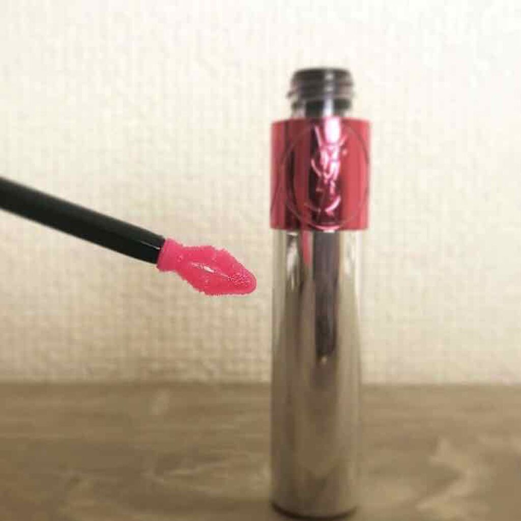 ヴォリュプテ ティントインオイル No.5 チェリーマイシェリー/YVES SAINT LAURENT BEAUTE/リップグロスを使ったクチコミ（1枚目）