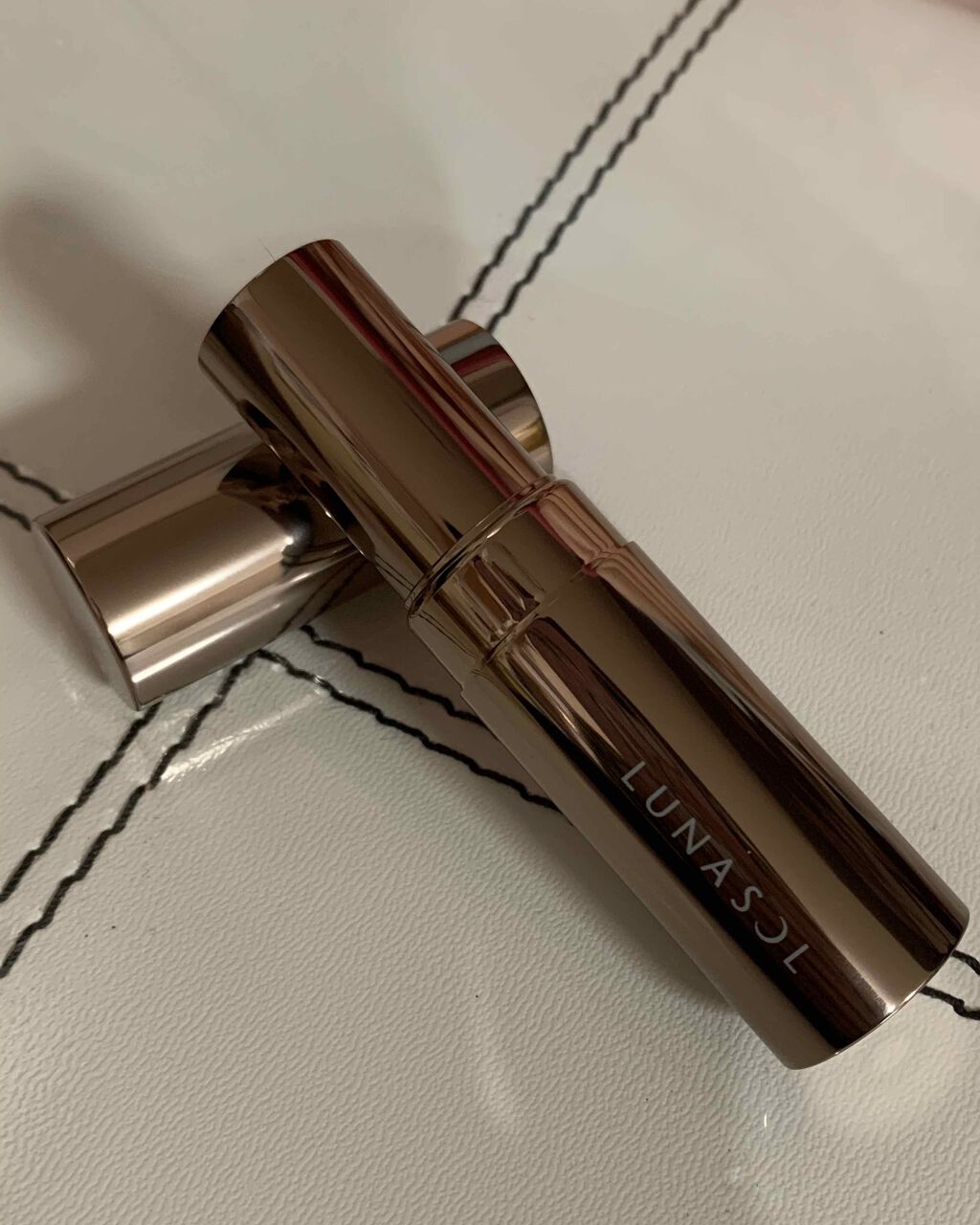 チークブラシ(S)/LUNASOL/メイクブラシを使ったクチコミ(2枚目)