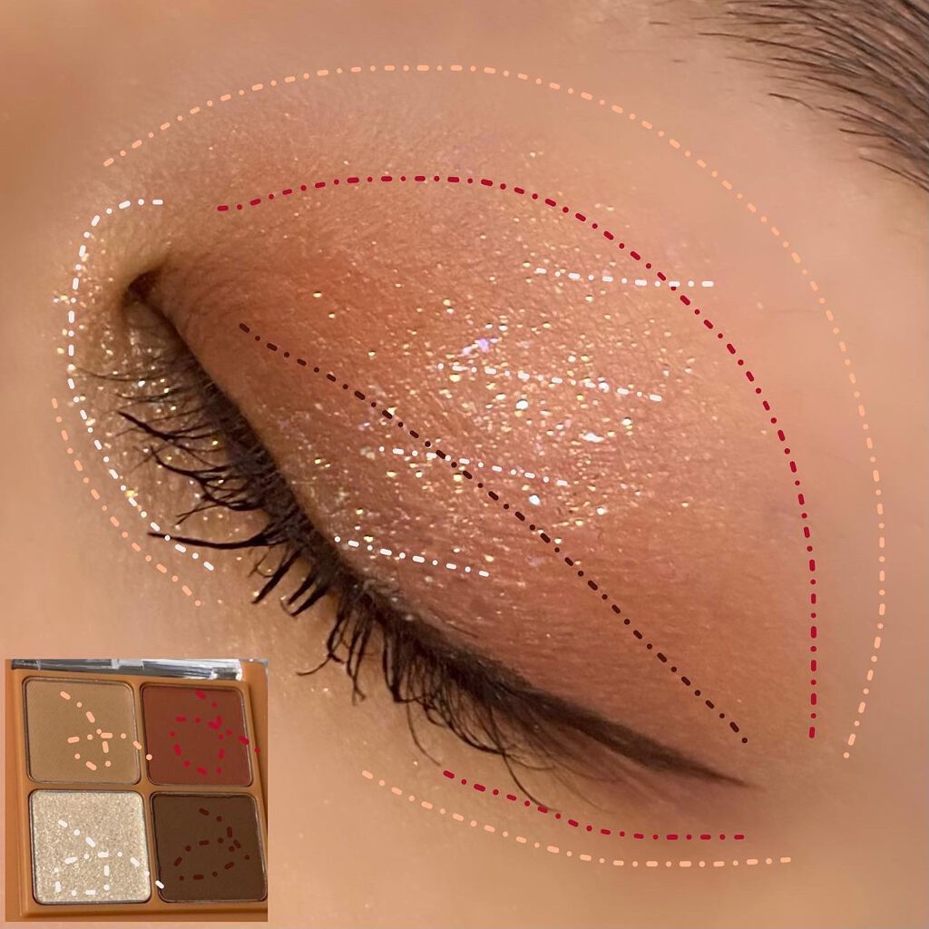 ベターザンアイズ ミュージックシリーズ/rom&nd/アイシャドウパレットを使ったクチコミ(8枚目)