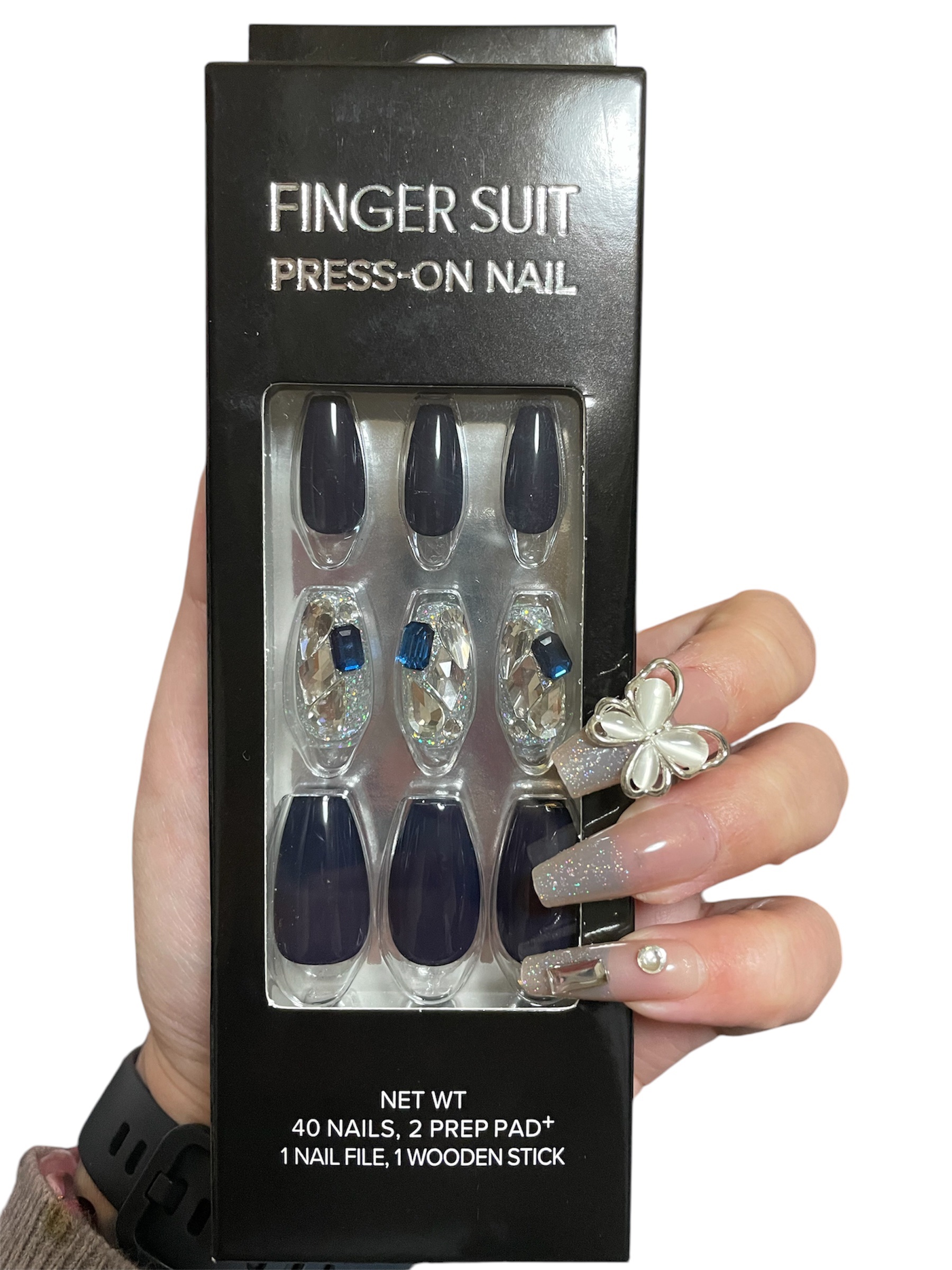 ネイルチップ(シールタイプ)/FINGER SUIT/ネイルチップ・パーツを使ったクチコミ（1枚目）