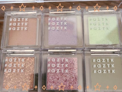 シングルアイシャドウ 08 モエギグリーン/aZTK/単色アイシャドウを使ったクチコミ(1枚目)