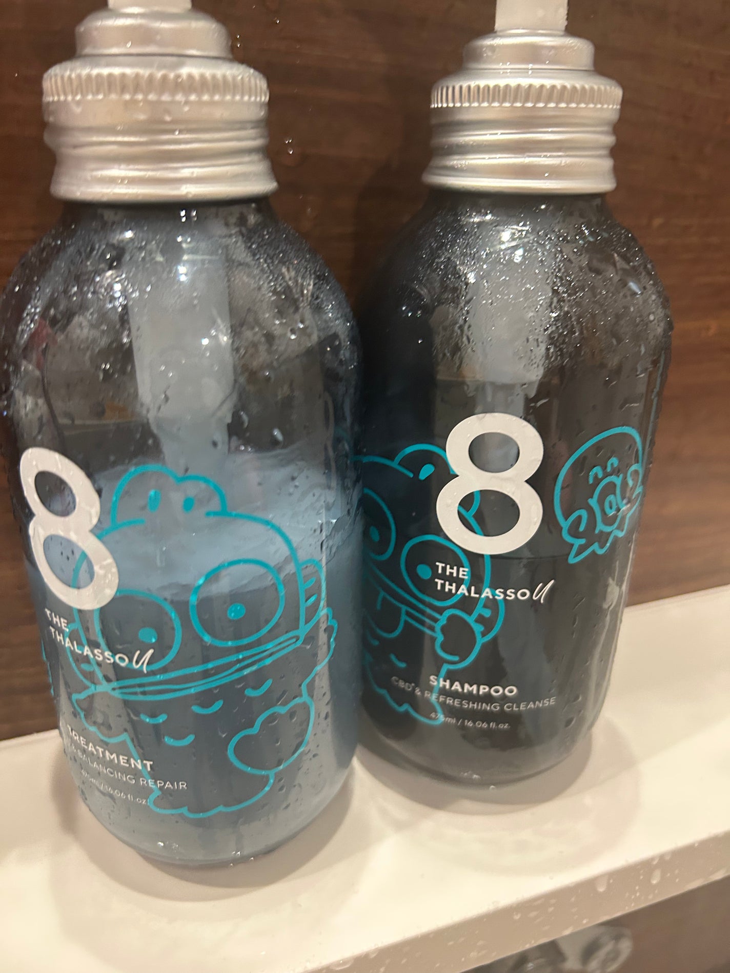 エイトザタラソ ユー CBD&リフレッシング クレンズ 美容液シャンプー/CBD&バランシング ダメージリペア 美容液ヘアトリートメント/エイトザタラソ/市販シャンプーを使ったクチコミ(1枚目)