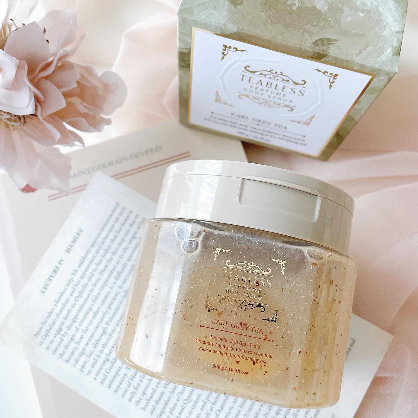 アールグレイティージャム ボディスクラブ/TEABLESS/ボディスクラブを使ったクチコミ（2枚目）