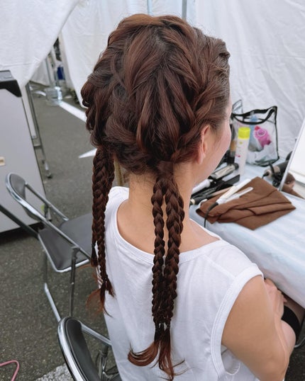 ヘアメイクみどり【YouTube】 on LIPS 「XDWorldMusicFestivalpresentedby..」(5枚目)