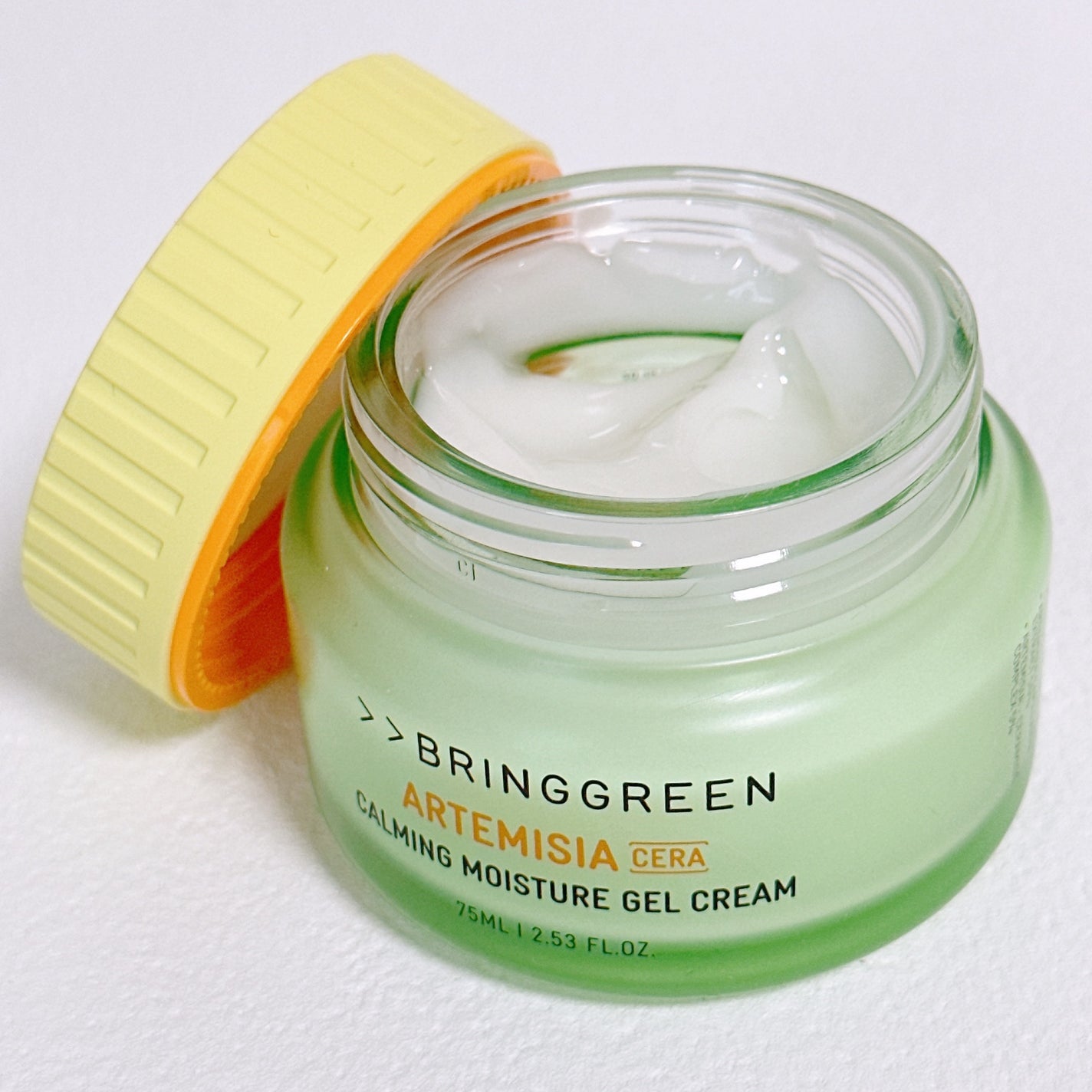 ヨモギカーミング水分クリーム/BRING GREEN/フェイスクリームを使ったクチコミ(4枚目)