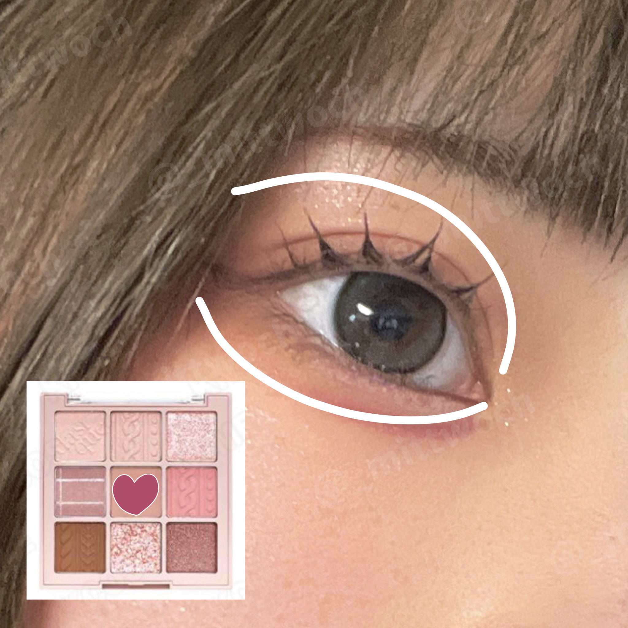 ラスティングリキッドライナー/キャンメイク/リキッドアイライナーを使ったクチコミ（2枚目）