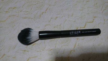 UR GLAM　FACE BRUSH/U R GLAM/メイクブラシを使ったクチコミ（1枚目）