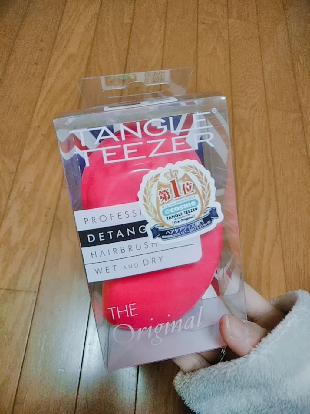 ザ・オリジナル ノーマル/TANGLE TEEZER/ヘアブラシを使ったクチコミ（1枚目）