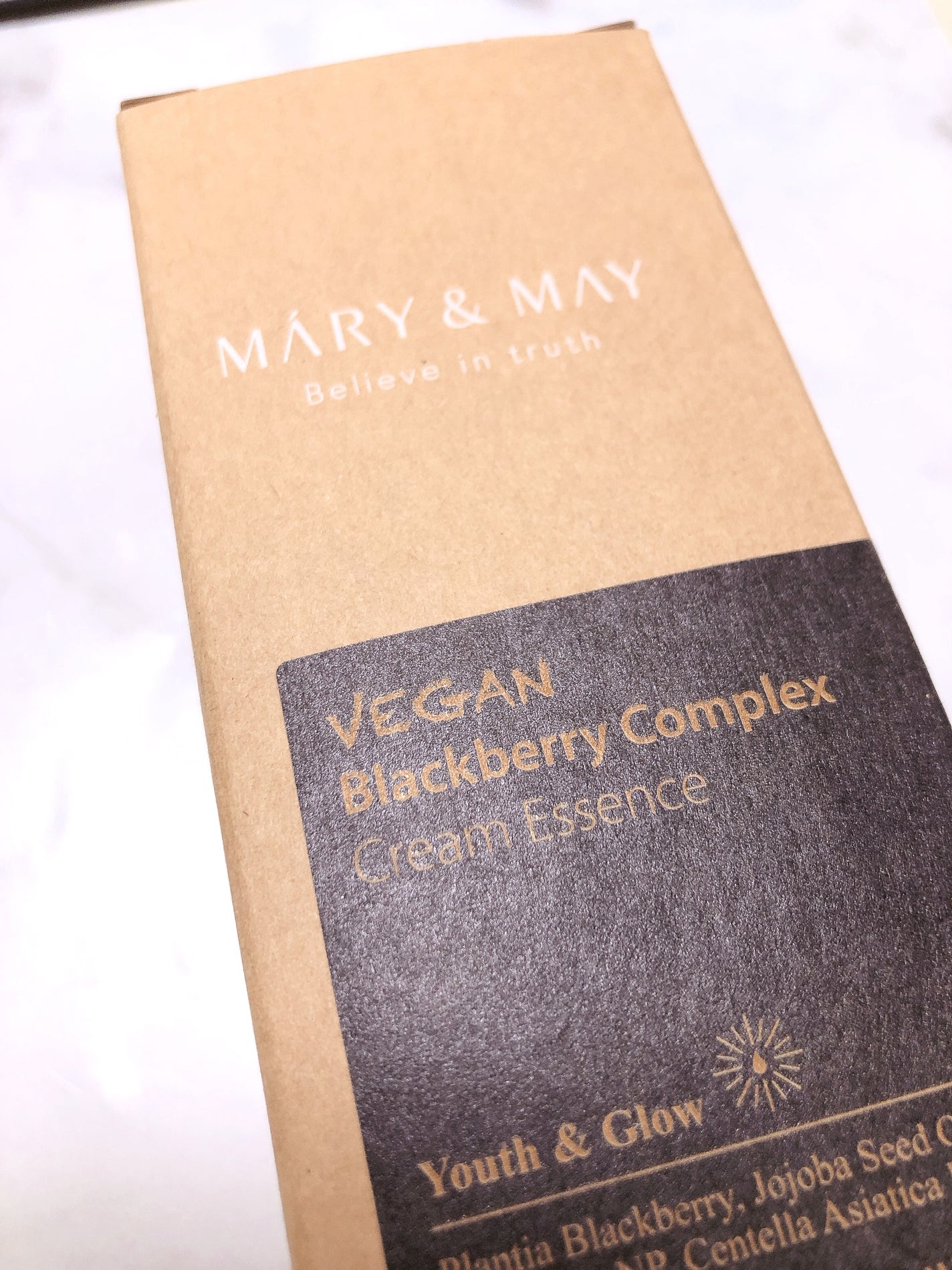 ヴィーガンブラックベリー コンプレックスクリームエッセンス/MARY&MAY/化粧水を使ったクチコミ(1枚目)