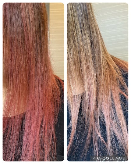 エンシェールズカラーバター/エンシェールズ/ヘアカラーを使ったクチコミ(8枚目)