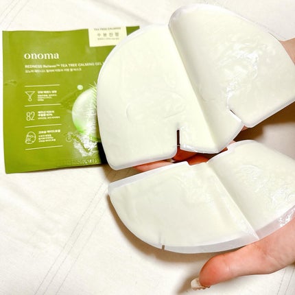 レッドネスリリーバーティーツリーカーミングゲルマスク/onoma/シートマスク・パックを使ったクチコミ(2枚目)