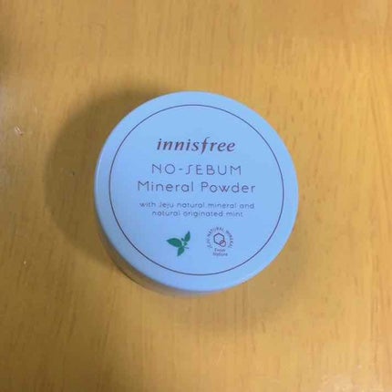 ノーセバム ミネラルパウダー/innisfree/ルースパウダーを使ったクチコミ(1枚目)