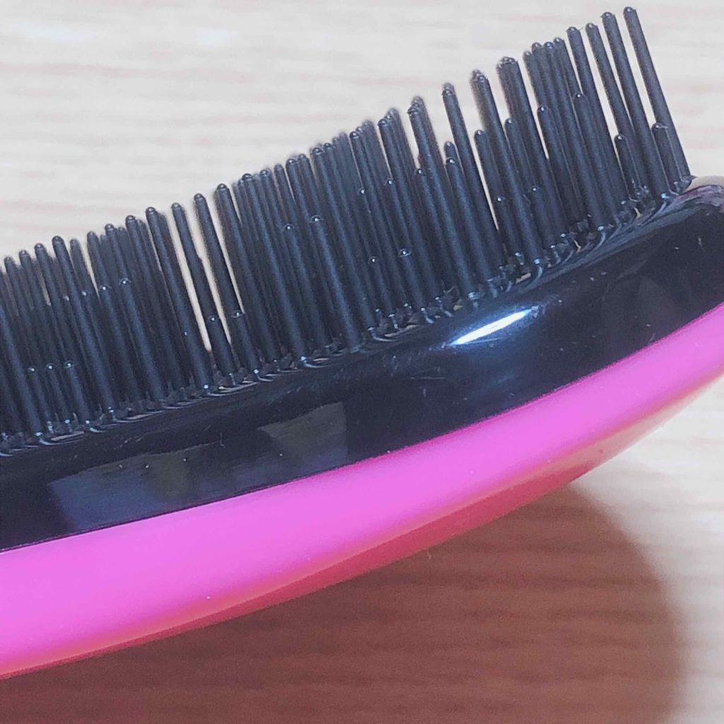 立体ヘアブラシ/DAISO/ヘアブラシを使ったクチコミ（3枚目）