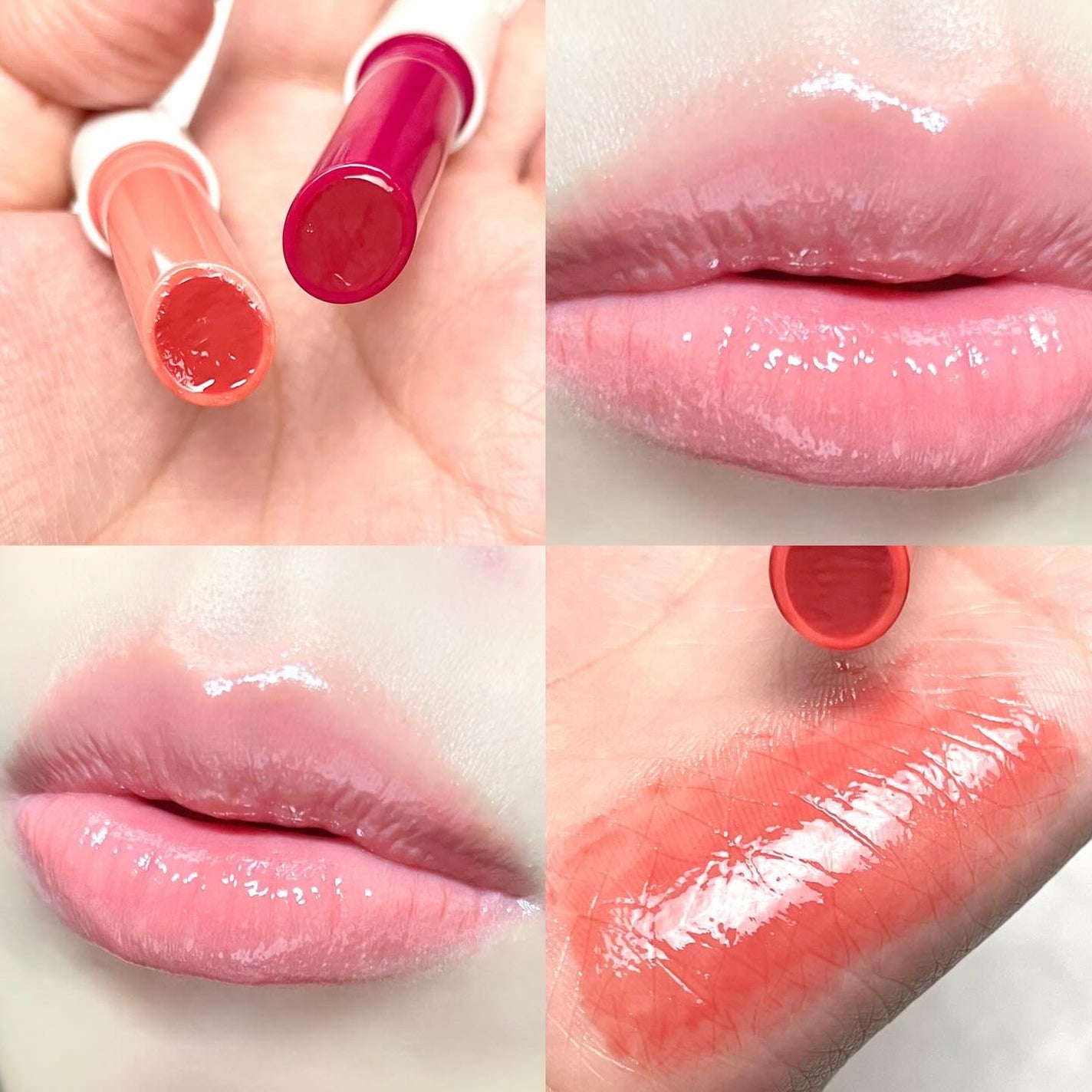 ウォーターグローメルティングバーム/INGA/口紅を使ったクチコミ(4枚目)