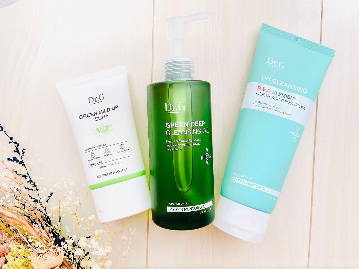 グリーンマイルドアップサンプラス/Dr.G/日焼け止めクリームを使ったクチコミ(2枚目)