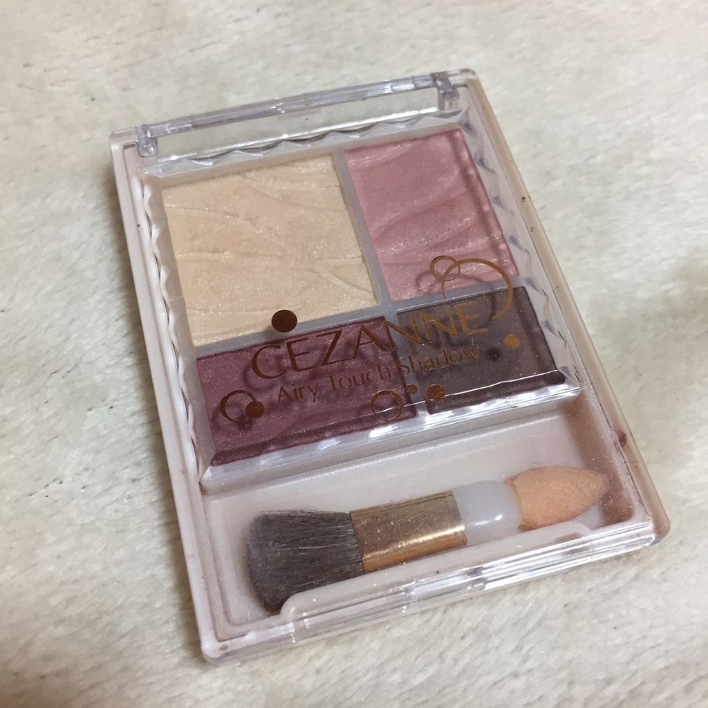 エアリータッチシャドウ/CEZANNE/アイシャドウパレットを使ったクチコミ（1枚目）