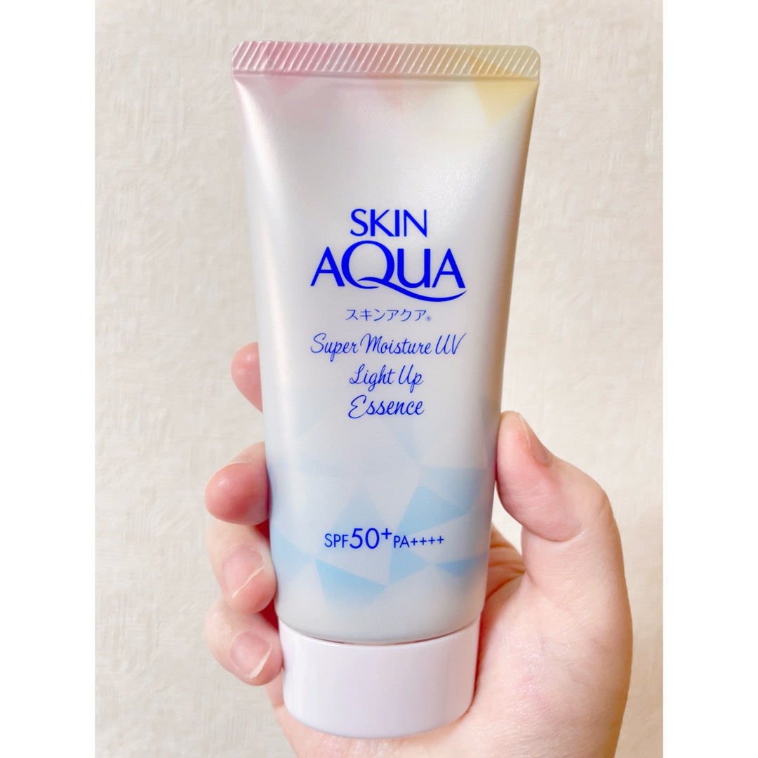 スーパーモイスチャーUVライトアップエッセンス/スキンアクア/日焼け止めローションを使ったクチコミ(1枚目)