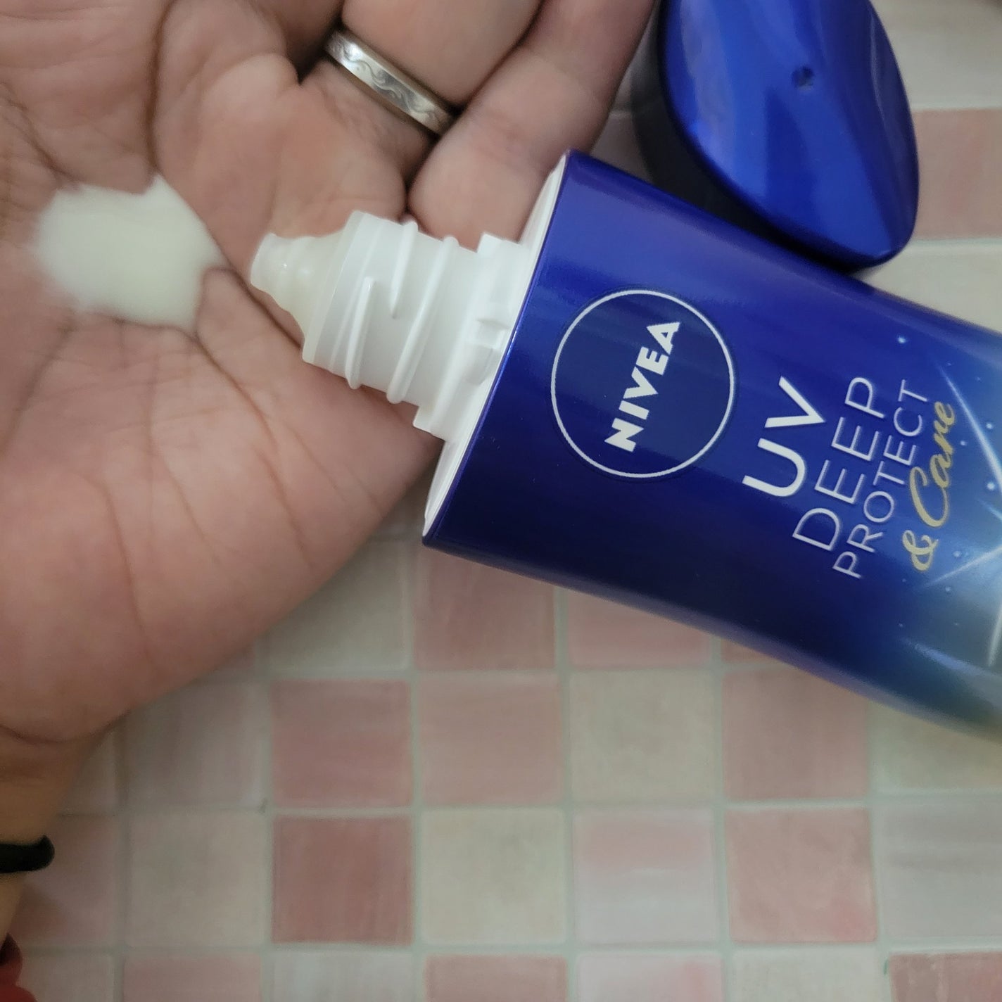 ニベアUV ディープ プロテクト&ケア ジェル/ニベア/日焼け止めジェルを使ったクチコミ(2枚目)