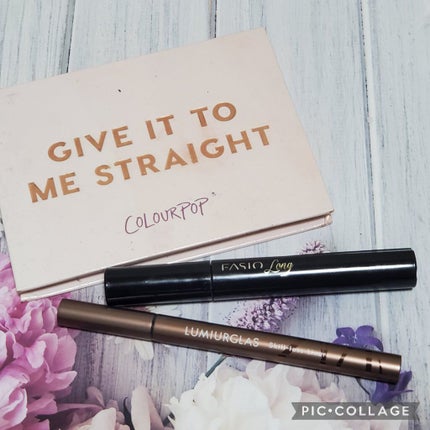 Give It To Me Straight/ColourPop/アイシャドウパレットを使ったクチコミ(1枚目)