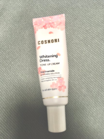 ホワイトニングドレストーンアップクリーム/COSNORI/化粧下地を使ったクチコミ(1枚目)